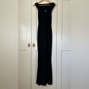 Black Bardot Formal Dress
